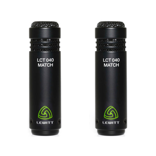 Lewitt LCT040 MATCH Stereo Pair - Stereo Pair of Small Diaphragm Condenser Microphones