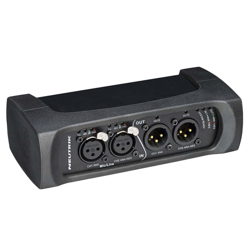 Neutrik NA2-IO-DPRO 2in/2out Mic/Line/AES Dante Audio Interface