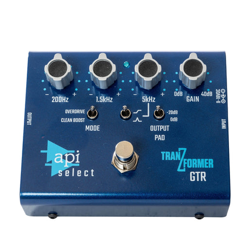 API Select TranZformer GTR - EQ, Boost and Overdrive Pedal