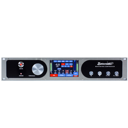 Bettermaker Mastering Compressor - Analogue Mastering Compressor with Touch Screen