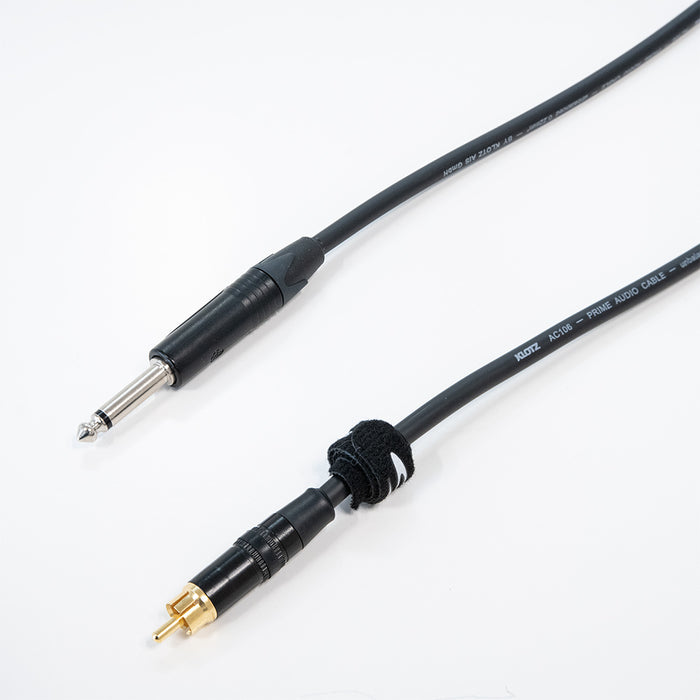Klotz & Neutrik RCA to Mono Jack Cable - 3m
