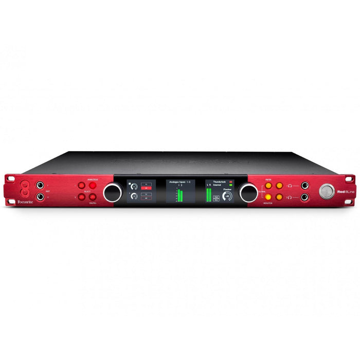 Focusrite RED 8 Line - 58 In/64 Out Thunderbolt 3 and Pro Tools|HD Interface with Dante
