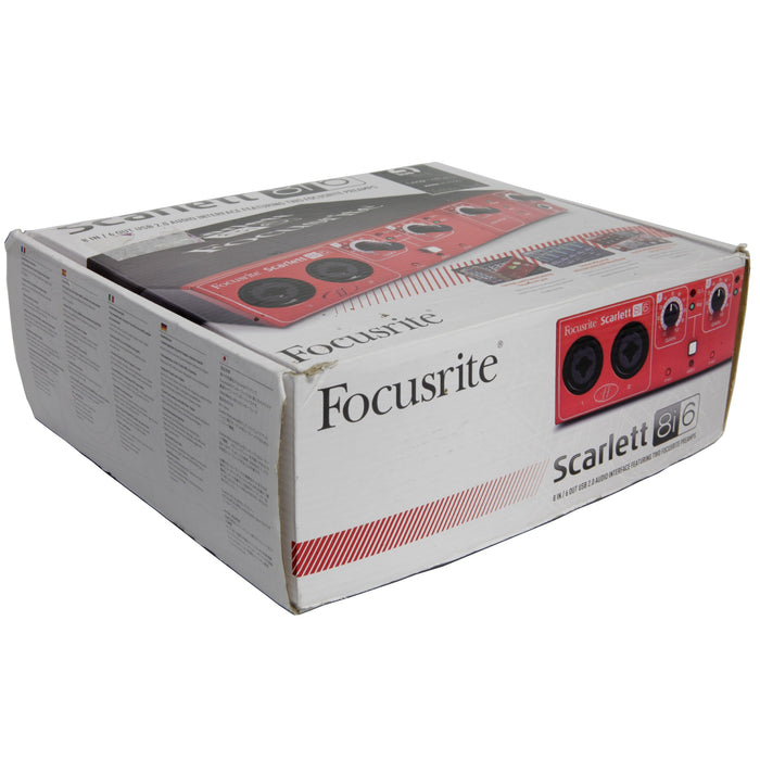 Focusrite Scarlett 8i6 - 6 in / 6 out  Audio interface - Used