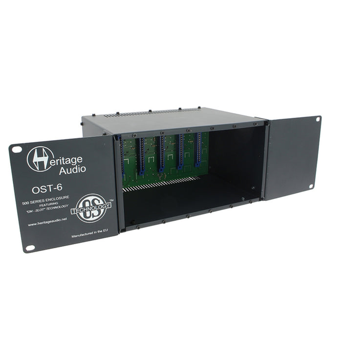 Heritage Audio OST6 V2.0 - 6 Slot 500 Series Chassis