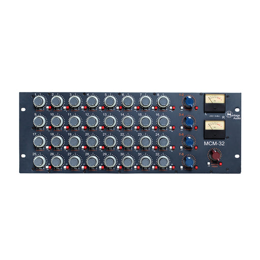 Heritage Audio MCM32 - 32 Channel rackmount mixer with 8 subgroups and inserts