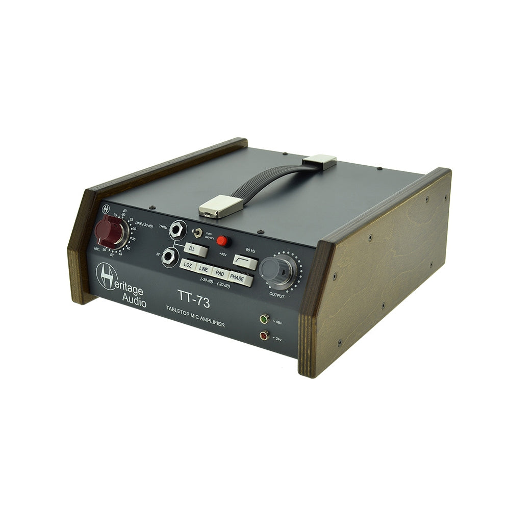 Heritage Audio TT73 - Desktop Mic Preamp and DI — Studiocare