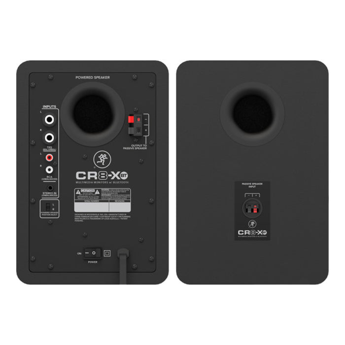 Mackie CR8-XBT Active Multimedia Monitor With Bluetooth