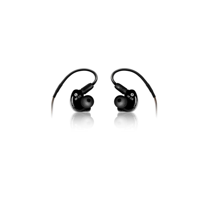 Mackie MP 220 BTA Dual Dynamic Driver Professional In-Ear Monitors with Bluetooth Adapter.