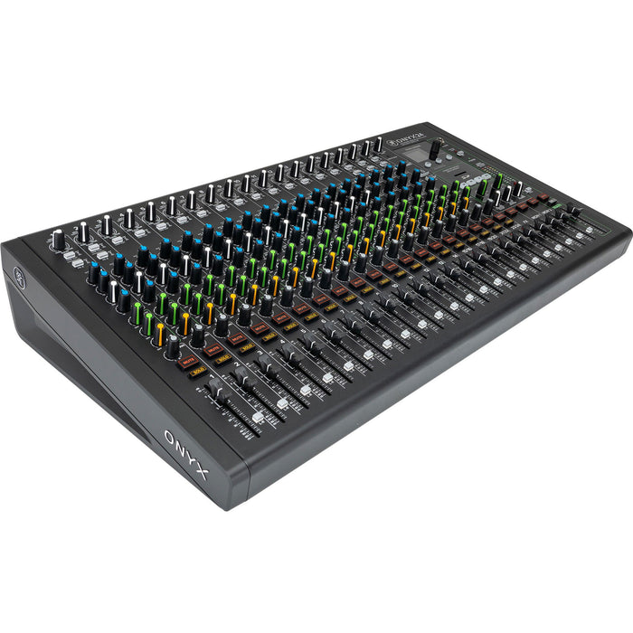 Mackie ONYX24 - 24-Channel Premium Analog mixer with multitrack USB