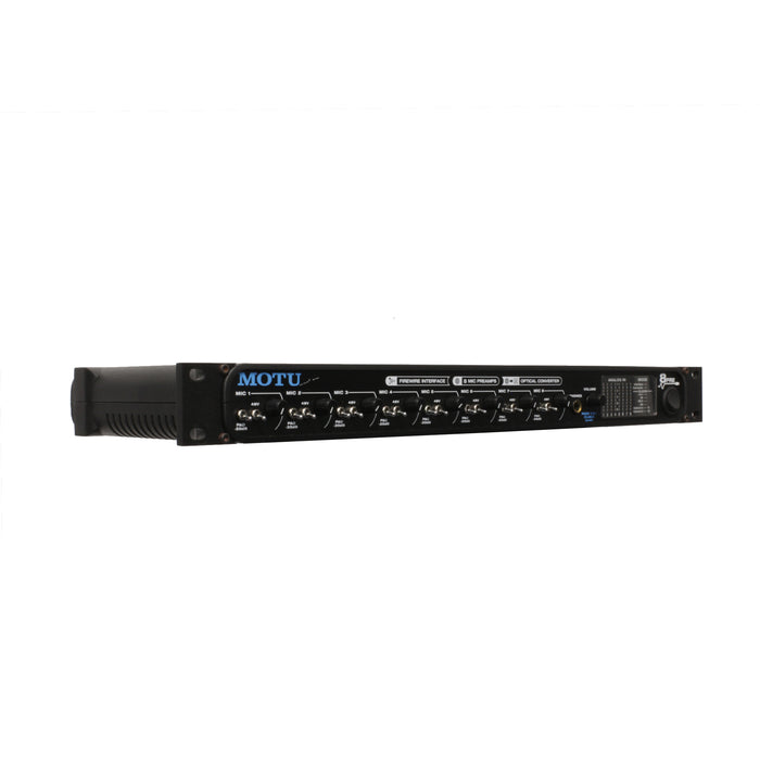 MOTU 8Pre - 16 x 12 FireWire Audio Interface with 8 Mic Inputs - Used