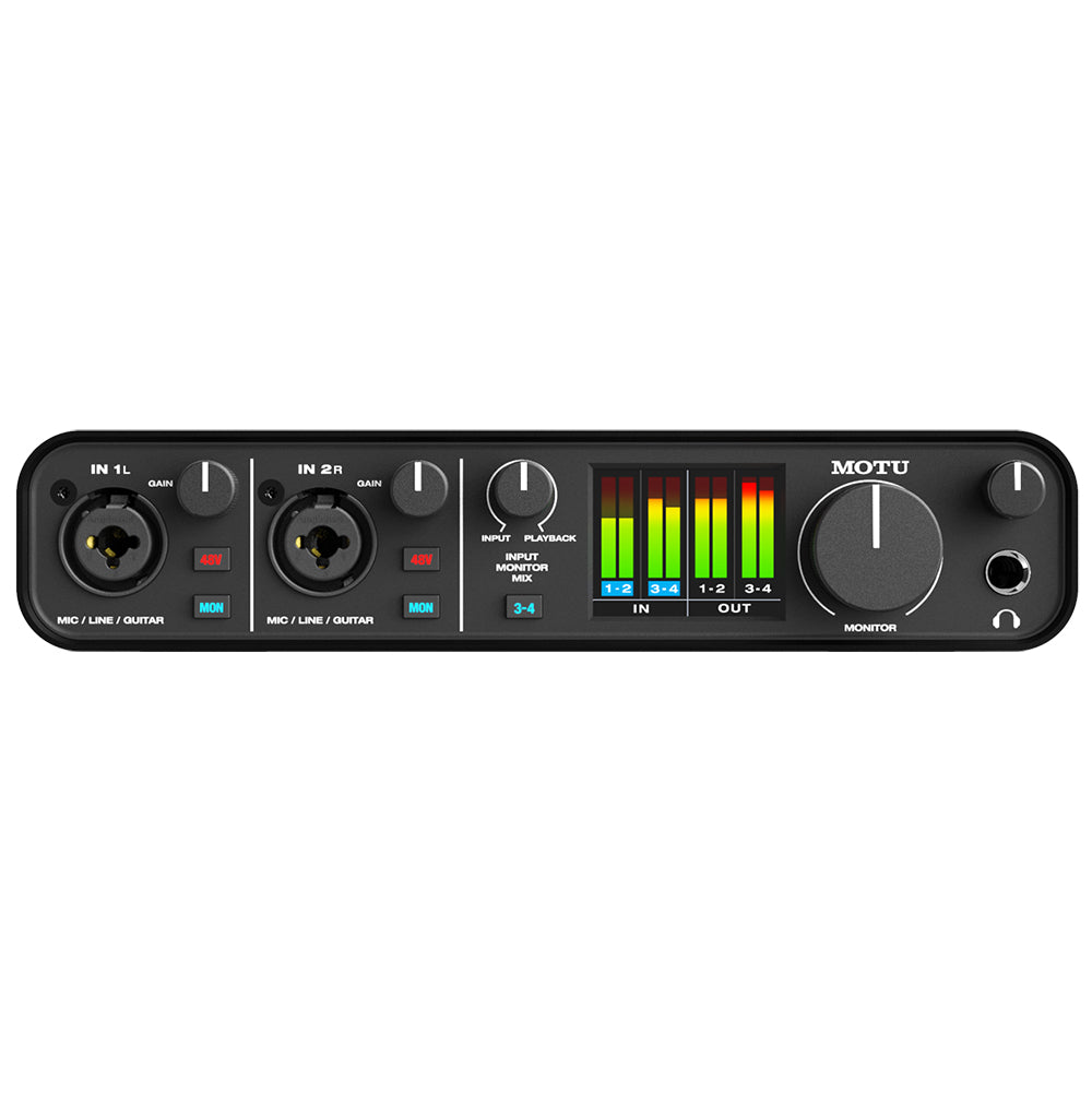 MOTU M4 USB C 4x4 Audio & Midi Interface — Studiocare