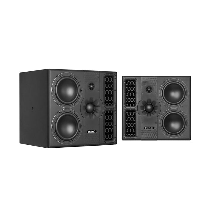 PMC 6-2 Active 3 way monitor with a 2 x 6.5 inch bass units 55mm Soft dome mid-range - Pair
