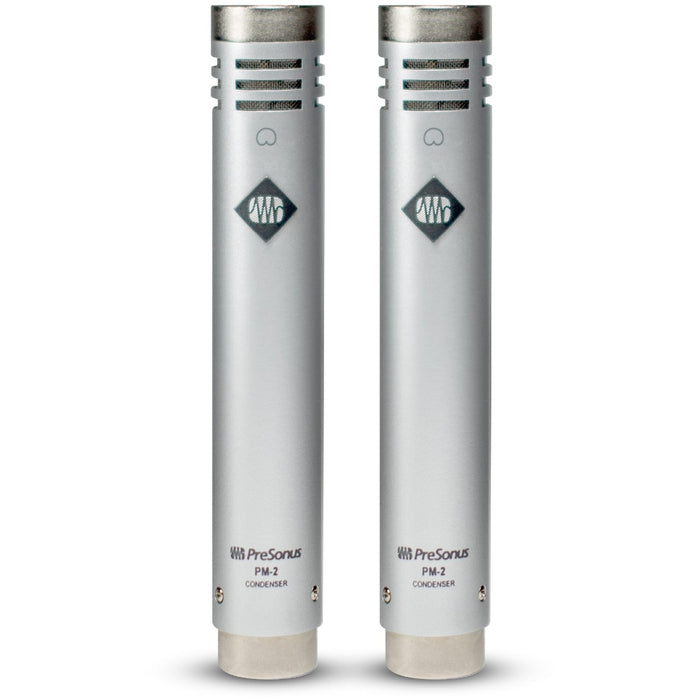 PreSonus PM-2 - Small Diaphragm Condenser matched pair of Microphones