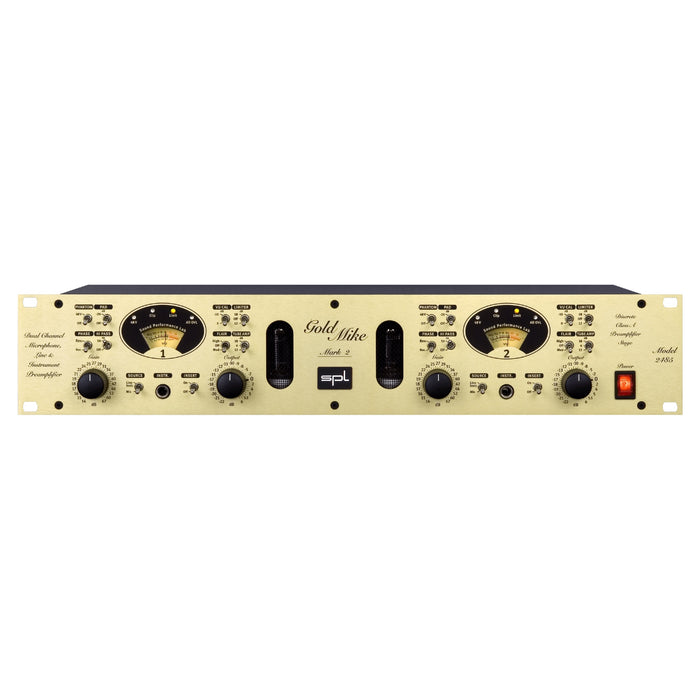 SPL GoldMike Mk2 Dual Channel Microphone And Instrument Preamplifier