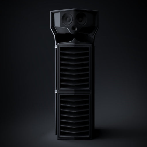 TPI Type. MFR Loudspeaker system 2 x 18, 1 x 15, 2 x 8 and 1 x 1" drivers. Carbon Louvres.
