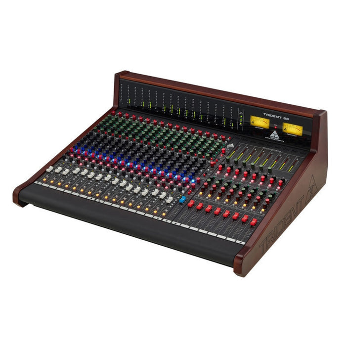 Trident 68 16 Channel Console with LED Meter Bridge