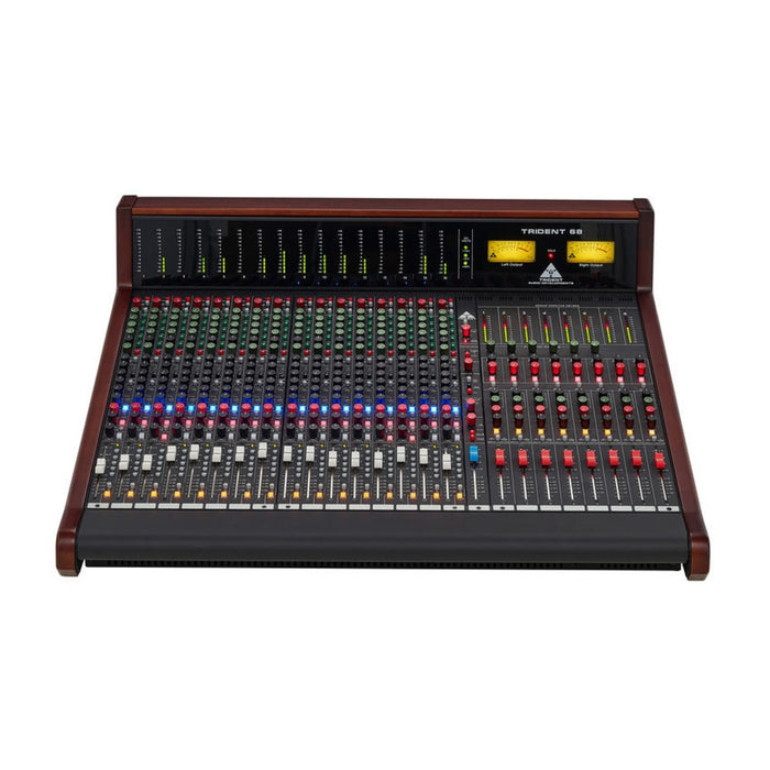 Trident 68 16 Channel Console with LED Meter Bridge