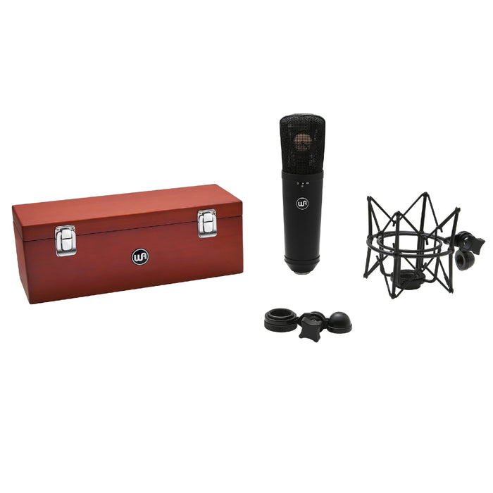 Warm Audio WA87R2 Black - Multi-Pattern Large Diaphragm Condenser Microphone