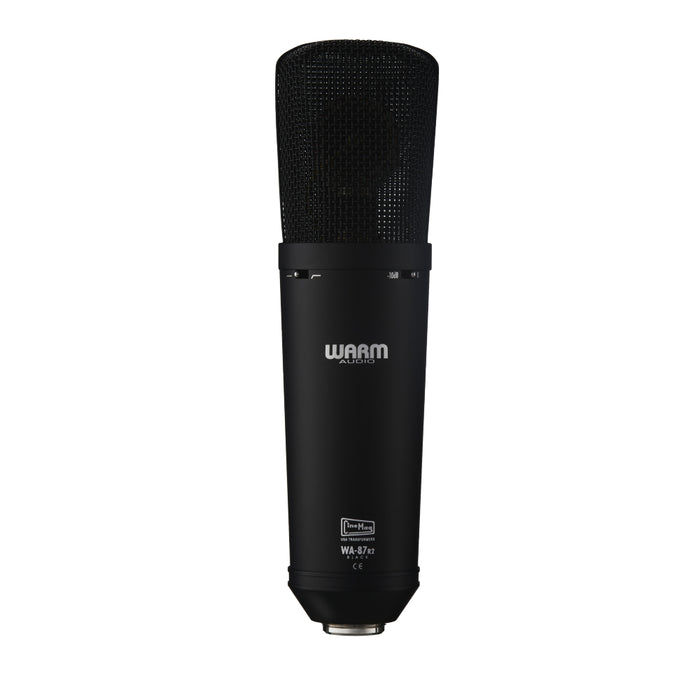 Warm Audio WA87R2 Black - Multi-Pattern Large Diaphragm Condenser Microphone