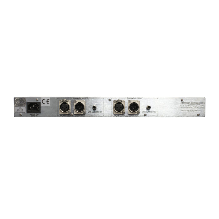 Wohler AMP1A LP Active rackmount loudspeaker 1U - Used
