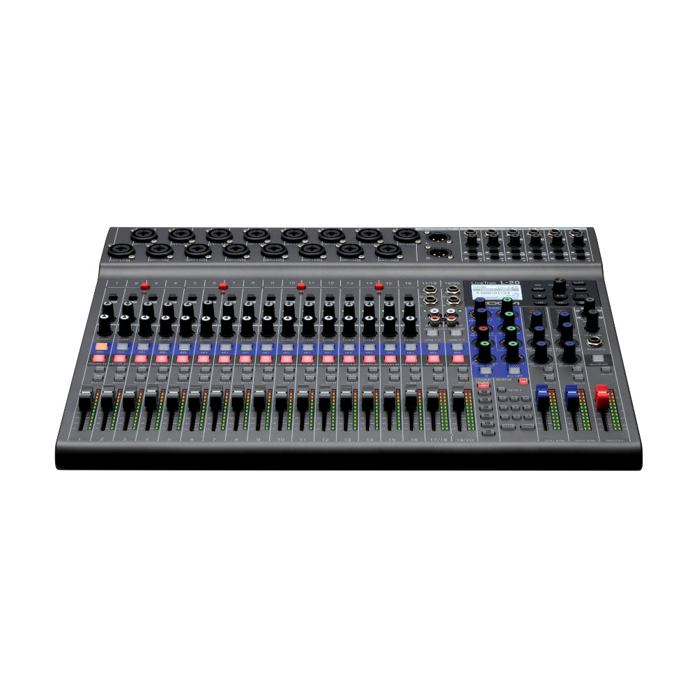 Zoom L-20 LiveTrak Digital Mixer and Recorder — Studiocare