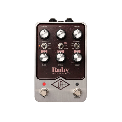 Universal Audio Ruby '63 Top Boost Amplifier - UAFX Amp Pedal