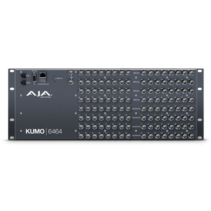 Aja KUMO 6464 - KUMO 64x64 Compact SDI Router, with 1 power supply