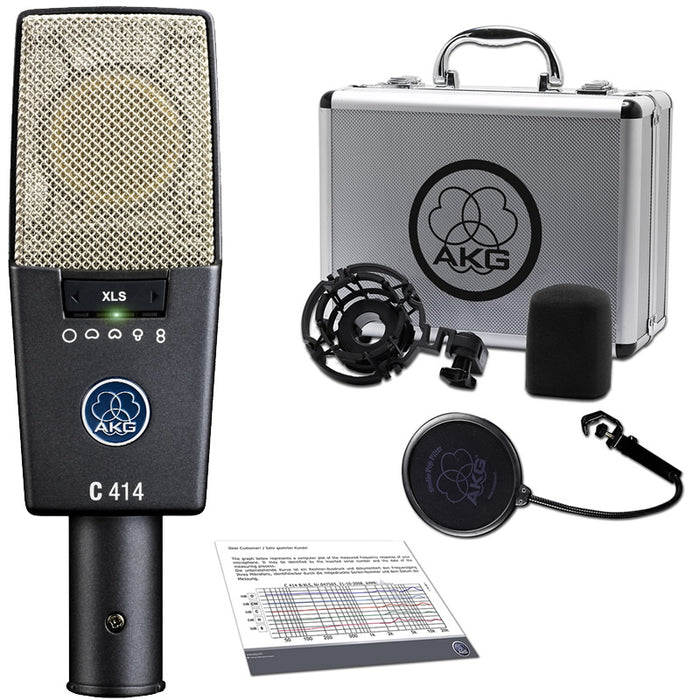 AKG C414 XLS Large Diaphram Condenser Microphone - B-Stock