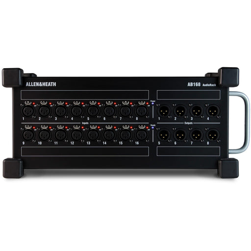 Allen & Heath AB-168 - 16 input, 8 output stage box for use with the Qu & GLD series Mixing desks. Front