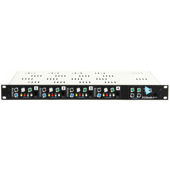 API 3124MB+ - 4 Channel Pre with Stereo Mixer & Transformer Balanced Outputs