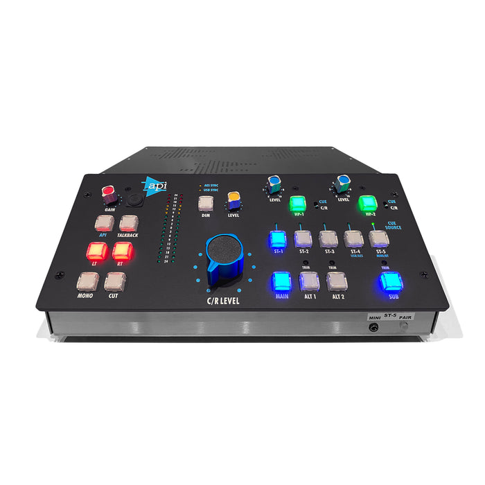 API MC531 Desktop Monitor Controller featuring 1 Main & 2 Alternative Stereo Outputs plus built-in Talkback mic