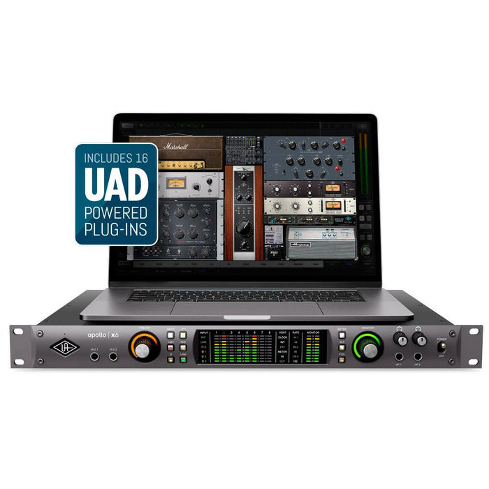 Universal Audio Apollo X6 - Thunderbolt 3 Audio Interface (Mac/Win)
