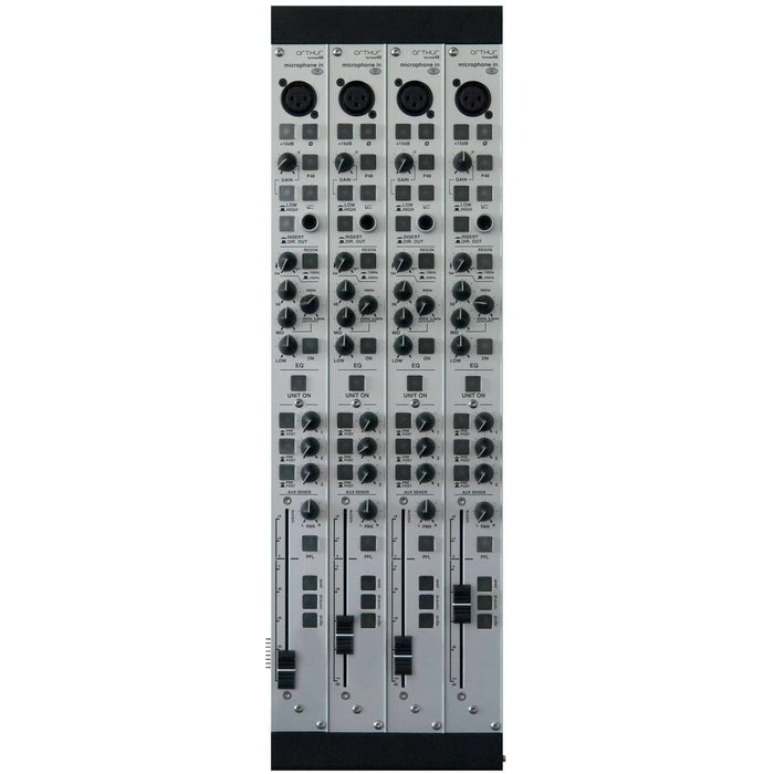 Schertler ART48-MICIN-x4 - Arthur Modular mixer Microphone Input module - 4 modules pack
