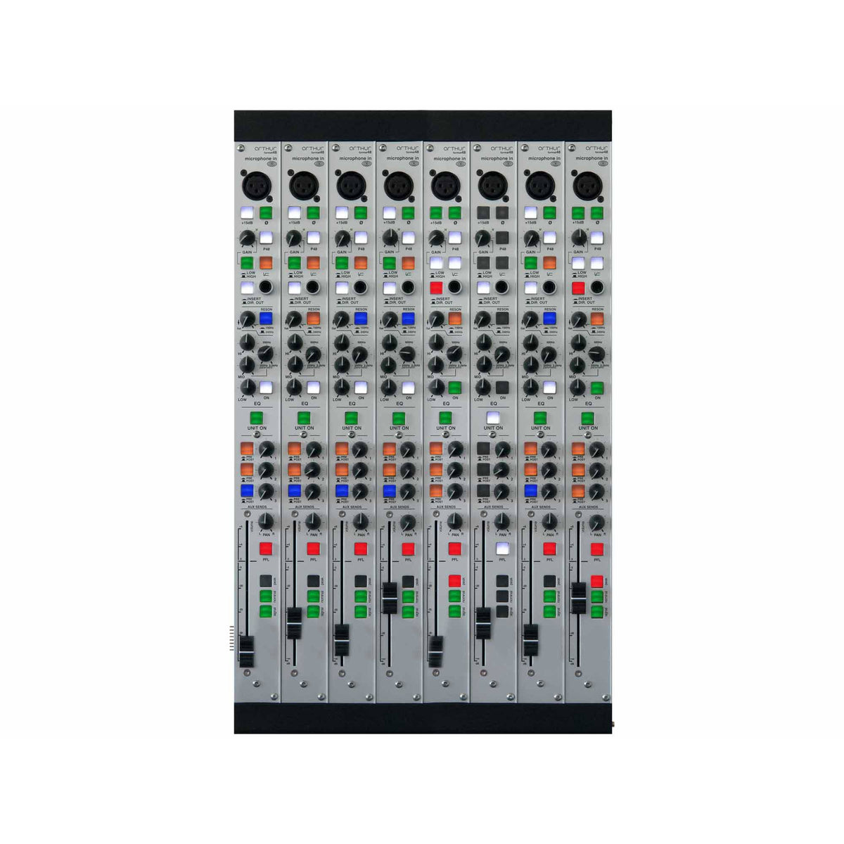 Arthur Modular mixer Microphone Input module pack of 8 — Studiocare