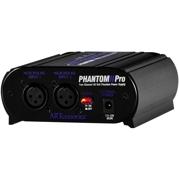 ART Phantom II - 2 Channel Phantom Power Supply 