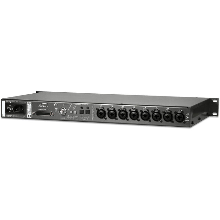 Audient ASP800 - 8-Channel Mic Pre with 2 Retro Channels and Built In ADC - Refurb (B-Stock)