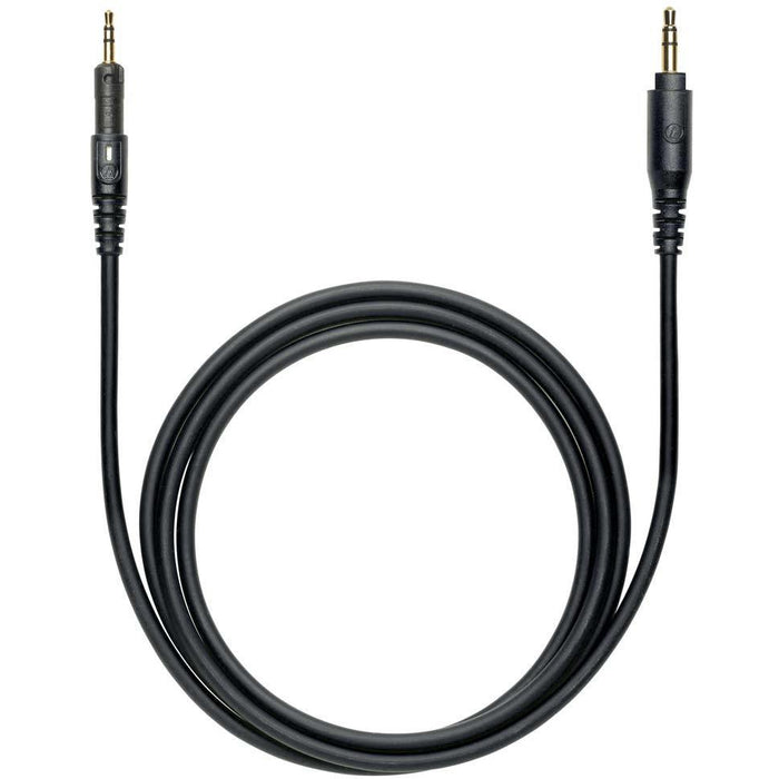 Audio-Technica ATH-M50x Closed-back Studio Monitoring Headphones with Case  Bundle