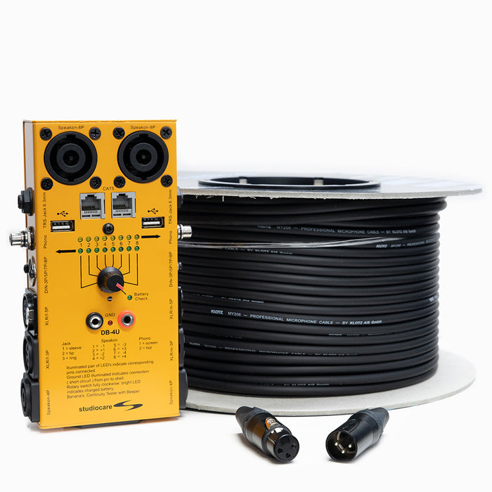 Studiocare Klotz & Neutrik XLR Cable & Connector Package - 20 Male & 20 Female Connectors