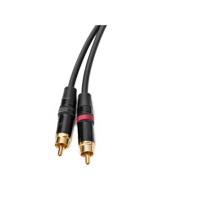 Klotz & Neutrik Dual Phono/RCA to Dual Male XLR Cable