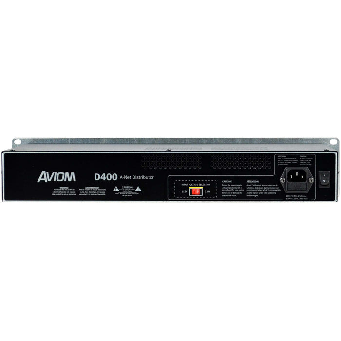 Aviom D400-Dante distributor for Aviom Personal Mixers