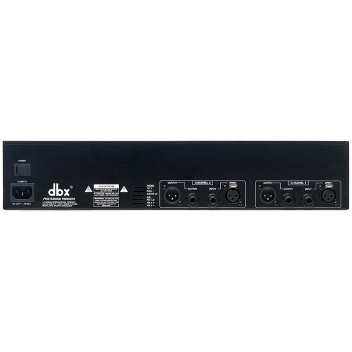 DBX 231s - Two 31-band, 2/3 octave EQ