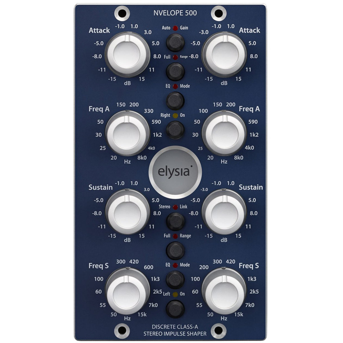 完動品elysia nvelope 500 ステレオインパルスシェイパー Elysia NVELOPE-500 - Stereo Impulse Shaper 500-Series Module