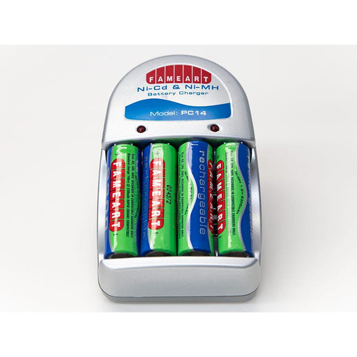 Fameart 4 cell battery charger