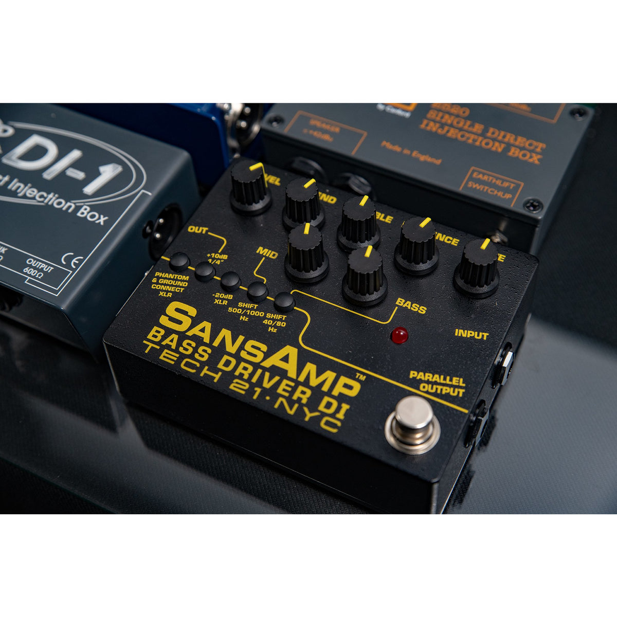 SansAmp BASS DRIVER DI Version 2 - Pre-Amp and DI Tailored for Bass