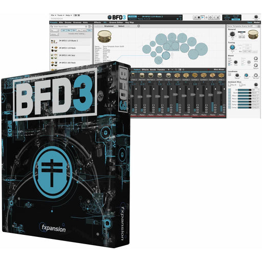 FXPansion BFD3 Drum Software - Full Version