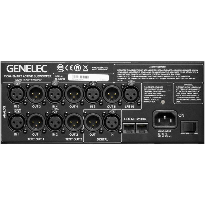 Genelec 7350A - Smart Active Monitoring Subwoofer (Dark Grey)