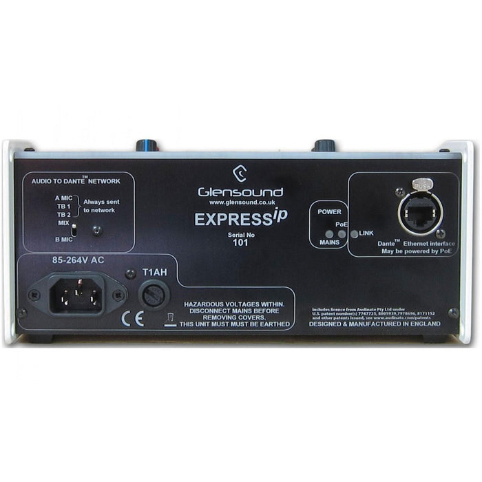 Glensound  Express ip Two User Commentary Unit With Dante