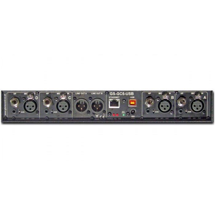Glensound GS-GC5/USB - USB Audio Interface & 4ch Mixer with Luci Live IP Codec for laptop PCs