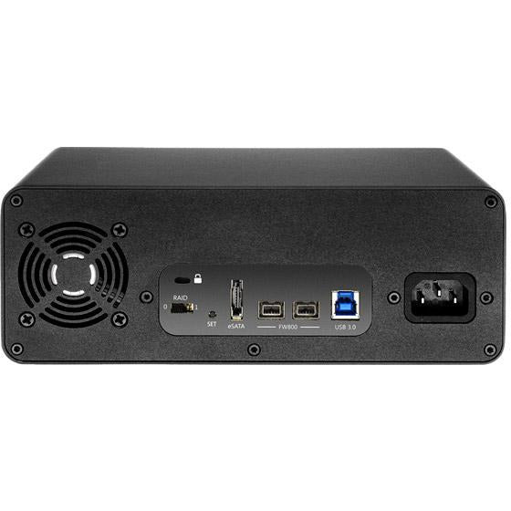 Glyph StudioRAID 4TB 7200RPM FW800/USB3/eSATA Pro Desktop Dual HDD (GL-SREU4000)