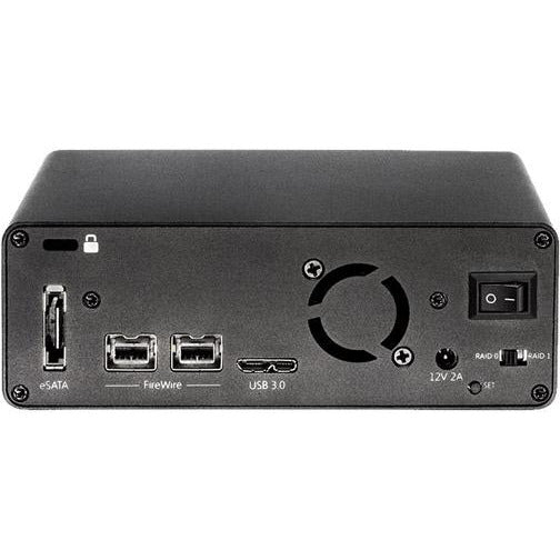 Glyph StudioRAID mini 2TB 7200RPM FW800/USB3/eSATA Pro Portable Dual HDD (GL-SRM2000)